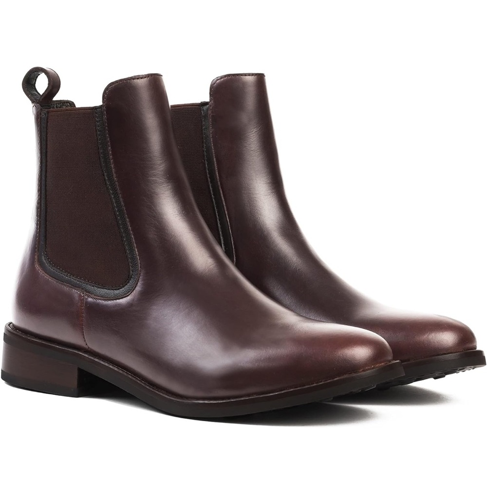 thursday boots duchess chelsea boot in brown size 9.5